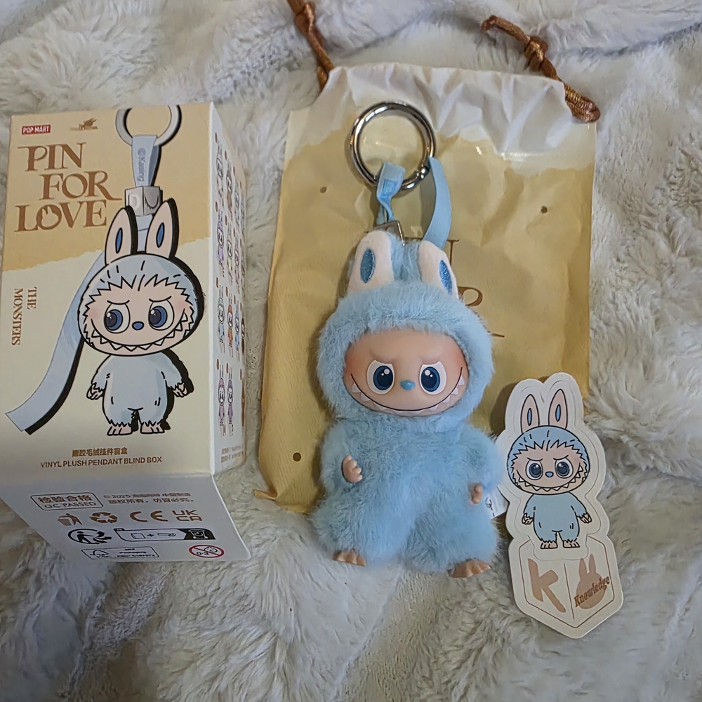 Pop Mart Labubu Pin For Love Confirmed  Letter- K